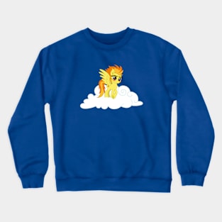 Blushing Spitfire on cloud Crewneck Sweatshirt